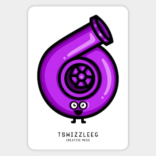 Cutest Turbo - Purple Magnet